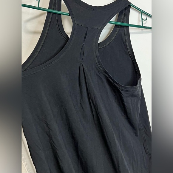 Lululemon Love Tank Pleated Activewear Pima Cotton Yoga Workout Gym Running - Picture 9 of 10